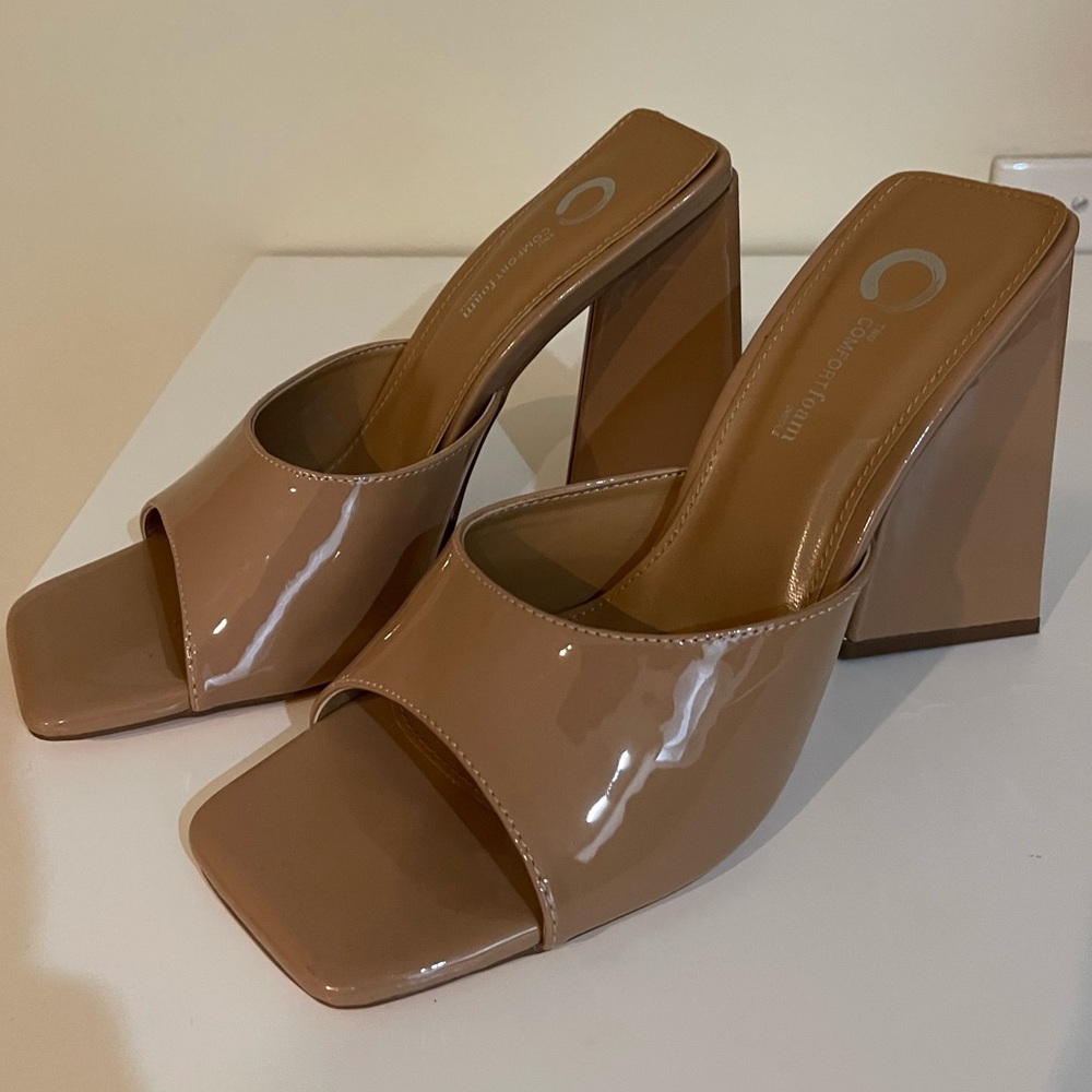 Block Heel Mules